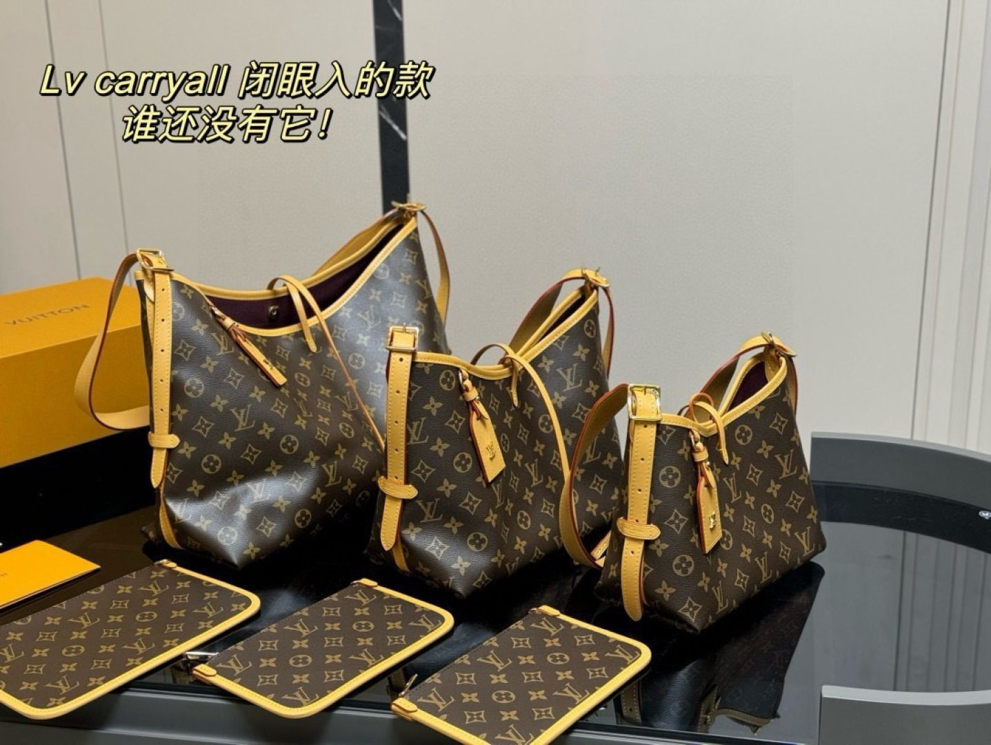 LV Carryall Handbag